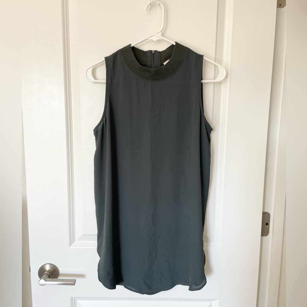 Ann Taylor Loft Long Sheer Tank Top